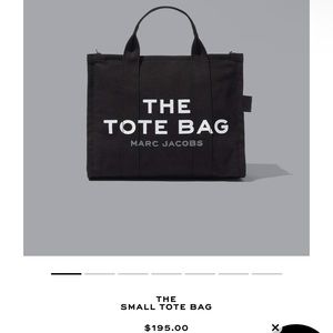 Marc Jacobs Small Tote Bag (black)